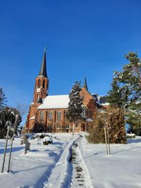 Kirche MD Schnee